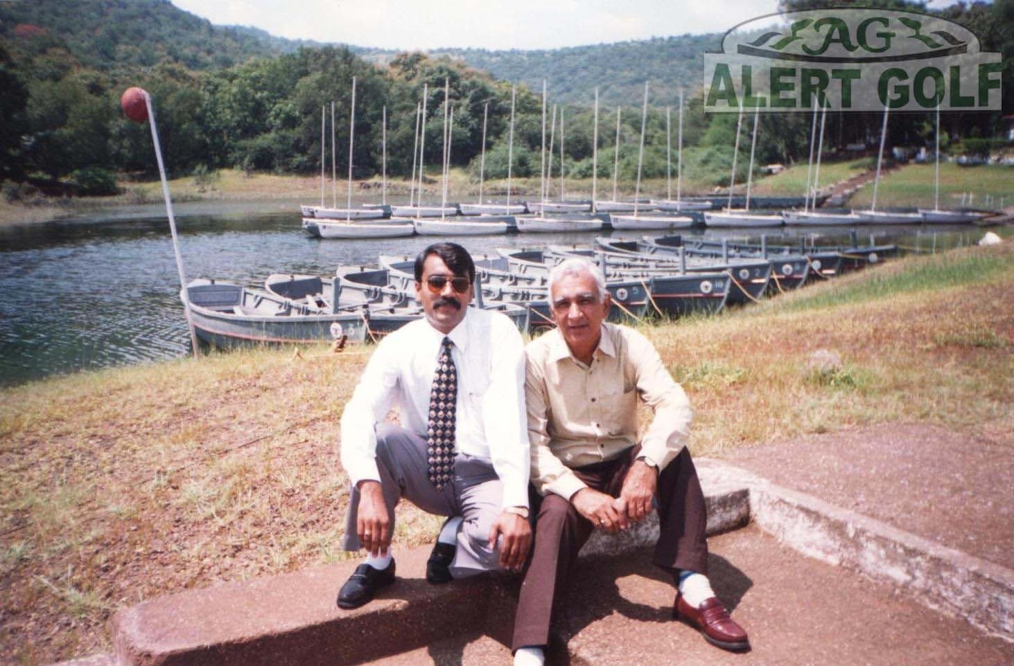 Rakesh Sharma in his early career